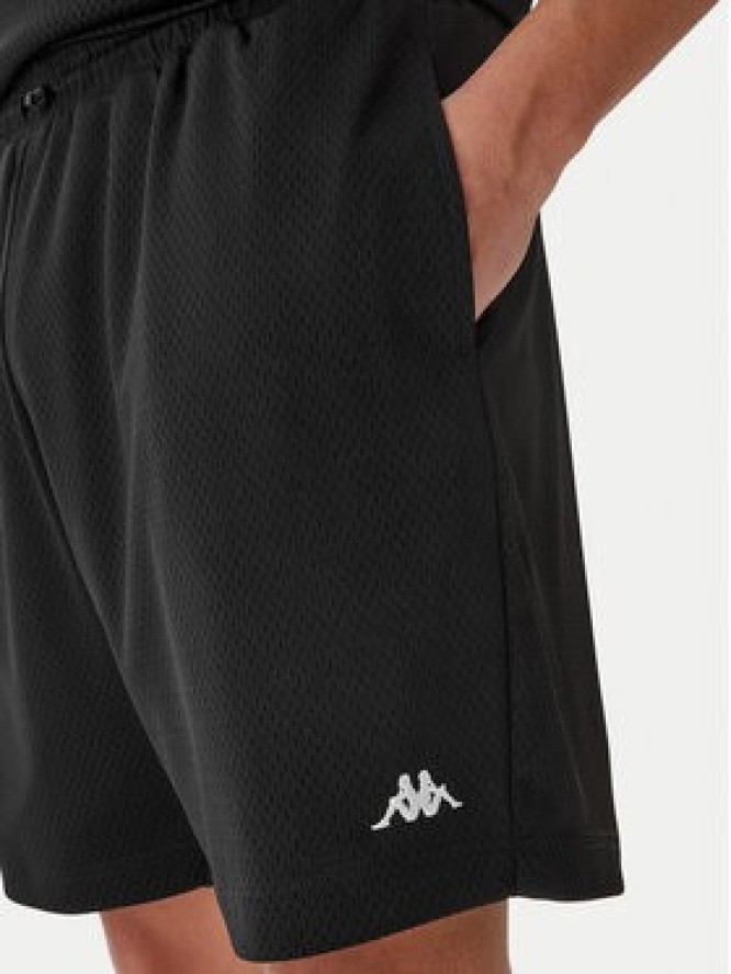 Kappa Szorty sportowe Authentic Sumit 342286W Czarny Regular Fit