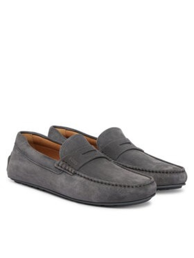 BOSS Mokasyny Noel 50541750 Szary