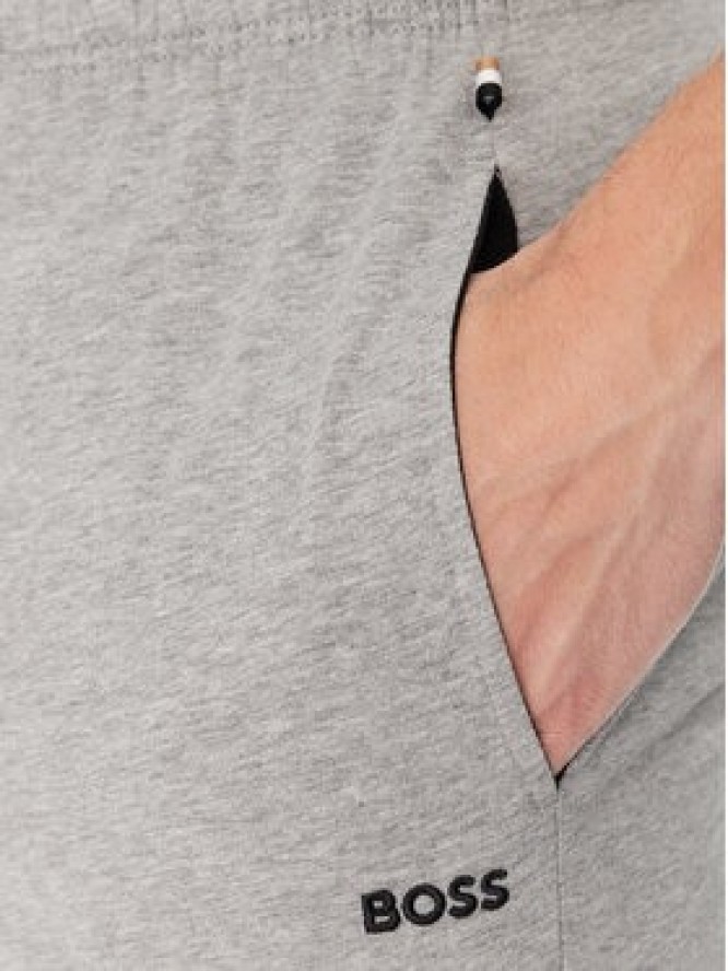 BOSS Szorty sportowe Mix&Match 50515367 Szary Regular Fit