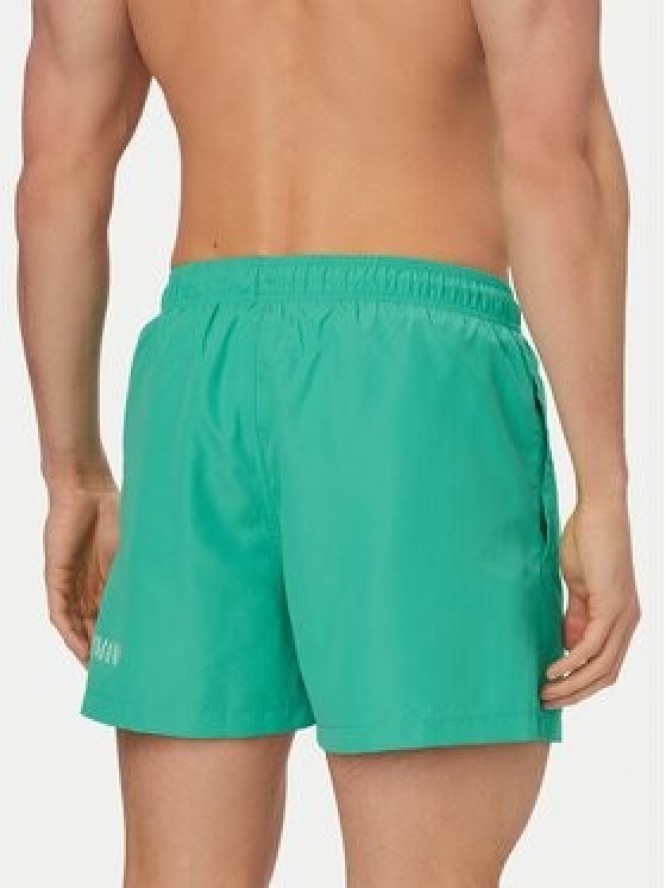 EA7 Emporio Armani Szorty kąpielowe 7M002000 AF13049 M7184 Zielony Regular Fit