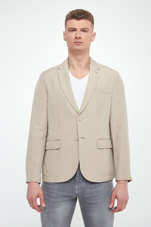 Marynarka męska jednorzędowa lniana ARMANI EXCHANGE