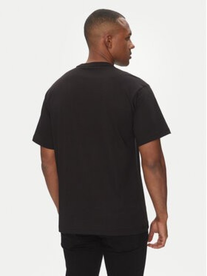 Versace Jeans Couture T-Shirt 78GAHT01 Czarny Regular Fit