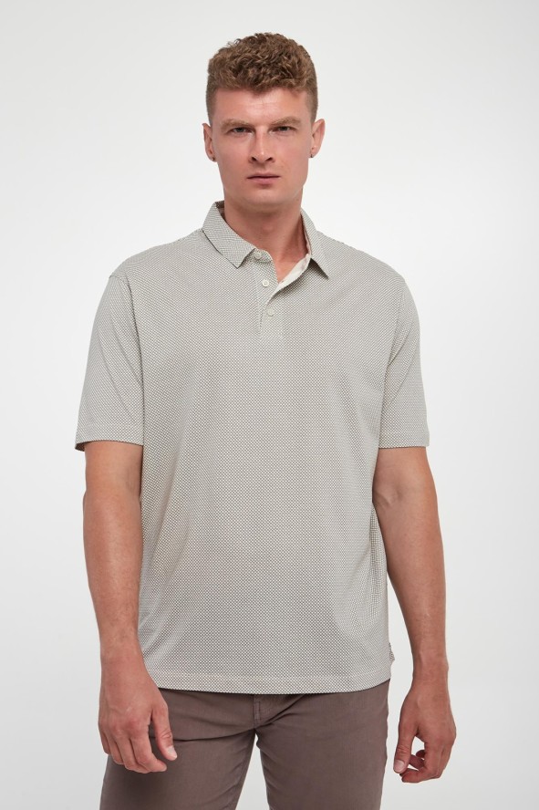 Polo męskie ze wzorem ARMANI EXCHANGE