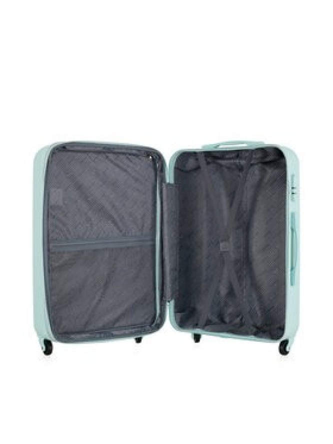 Semi Line Walizka średnia T5927-2 Turkusowy