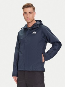 Helly Hansen Kurtka przeciwdeszczowa Seven 62047 Granatowy Regular Fit
