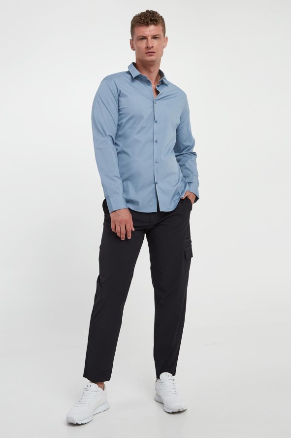 Koszula męska popelinowa ARMANI EXCHANGE