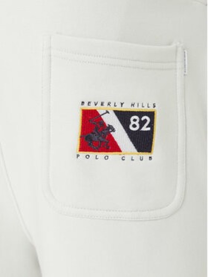 Beverly Hills Polo Club Szorty sportowe M6339B Szary jasny Regular Fit