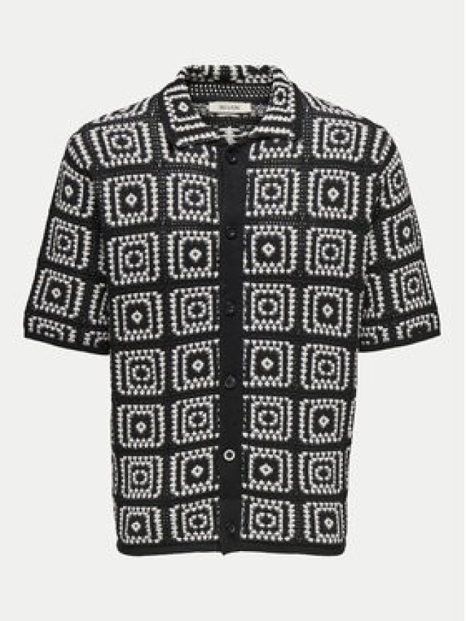 Only & Sons Koszula Bart 22033329 Czarny Relaxed Fit