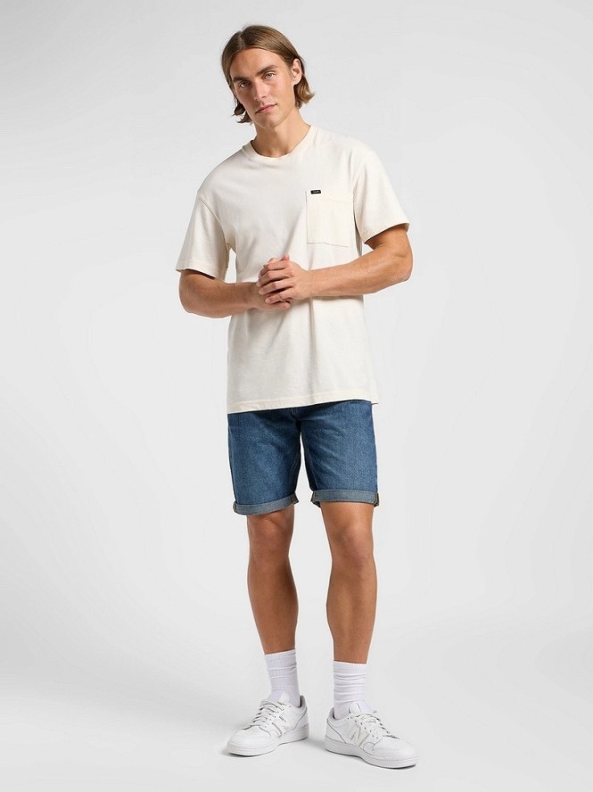 MESKIE SPODENKI LEE 5 POCKET SHORT DIRTY MAN 112363929