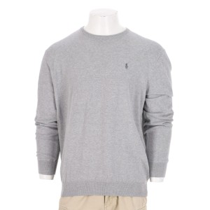 Second life - Sweter męski Polo Ralph Lauren z bawełny Pima, slim fit - Jak nowy
