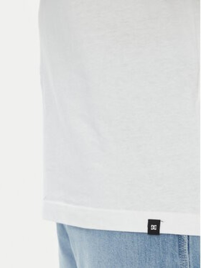 DC Shoes T-Shirt ADYZT05461 Biały Regular Fit