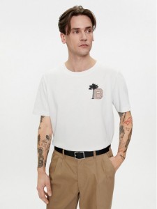 Baldessarini T-Shirt B4 20075/000/5199 Biały Regular Fit