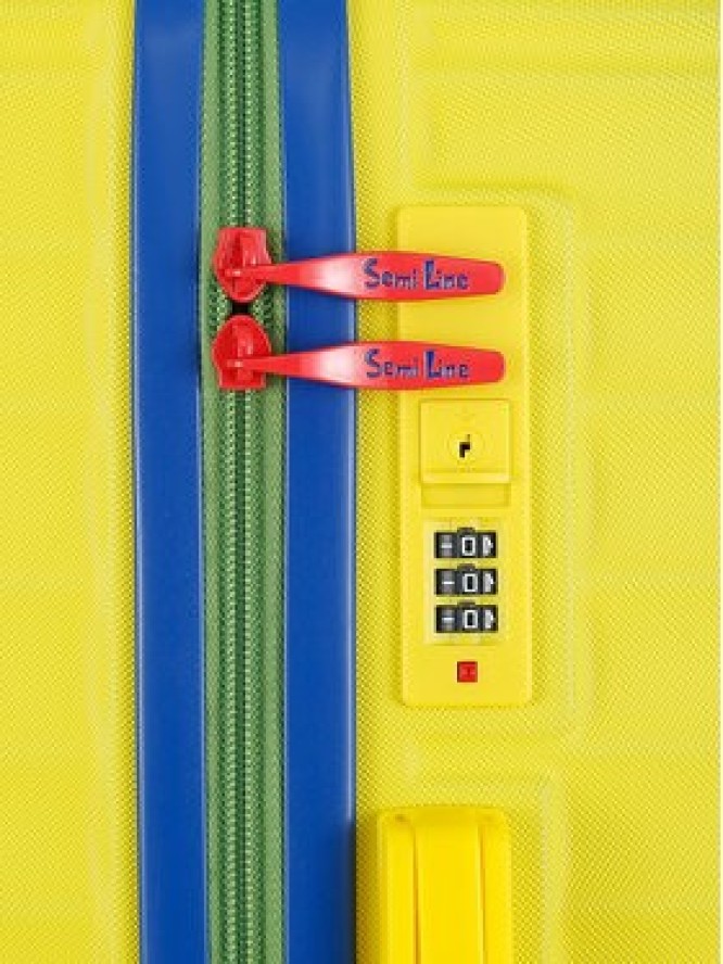 Semi Line Walizka średnia T5934-2 Żółty