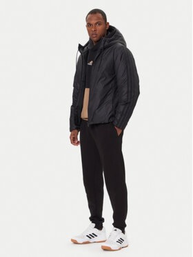 adidas Kurtka zimowa Essentials Climawarm 3-Stripes KB8149 Czarny Regular Fit