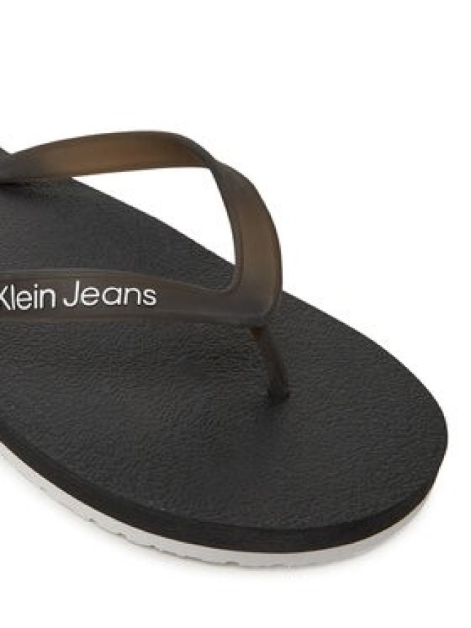 Calvin Klein Jeans Japonki Thong+ Tpu YM0YM01265 Czarny
