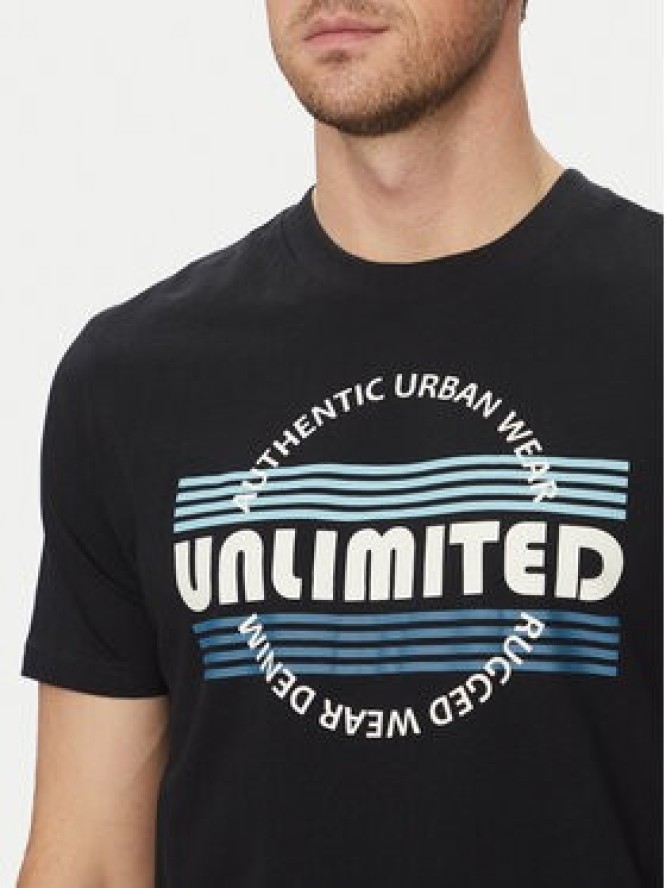 Blend T-Shirt 20718276 Czarny Regular Fit