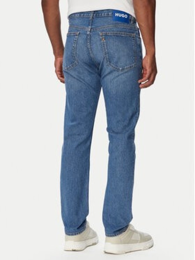 HUGO Jeansy Ash 50563469 Niebieski Slim Fit