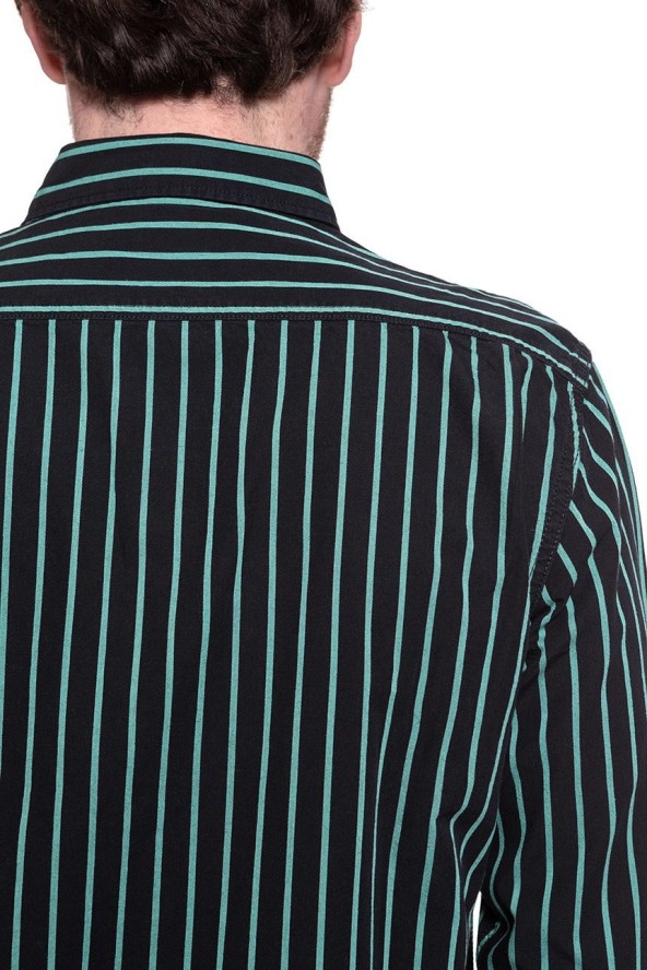 LEE LEE WORKER SHIRT BLACK L68HBG01 112117113