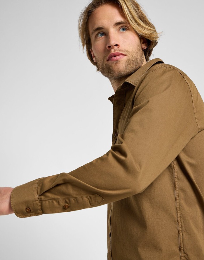 LEE MĘSKA KOSZULA PATCH SHIRT BUFFALO 112355740 LL37008538