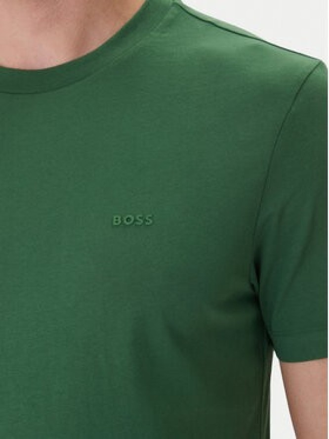 BOSS T-Shirt Thompson 01 50468347 Zielony Regular Fit