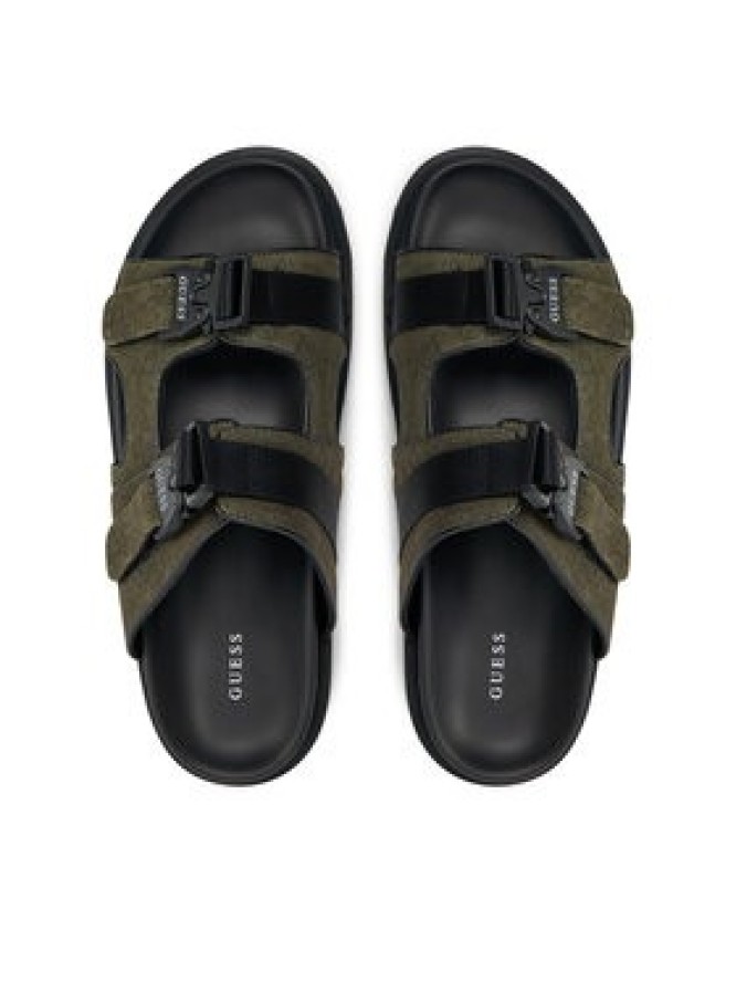 Guess Klapki FMJBAH FAB03 Zielony