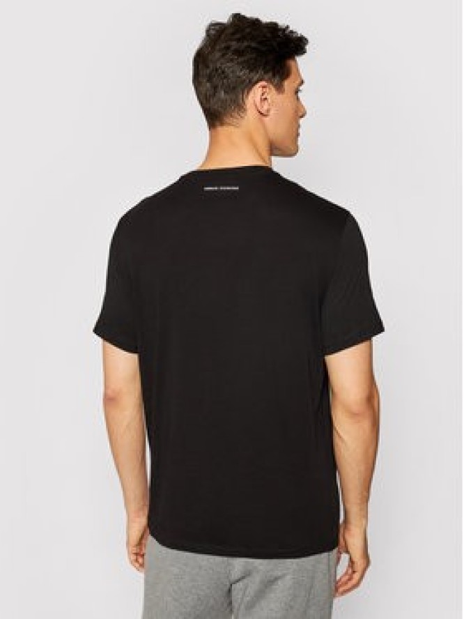 Armani Exchange T-Shirt 8NZTCK Z8H4Z 1200 Czarny Slim Fit