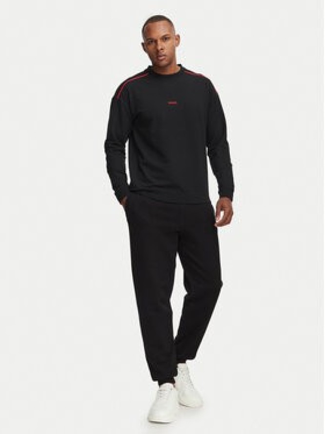 HUGO Bluza Noah 50566160 Czarny Regular Fit