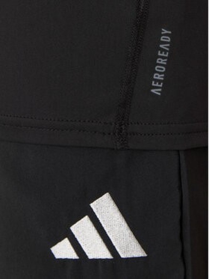 adidas Koszulka techniczna Adizero Essentials IM8586 Czarny Slim Fit