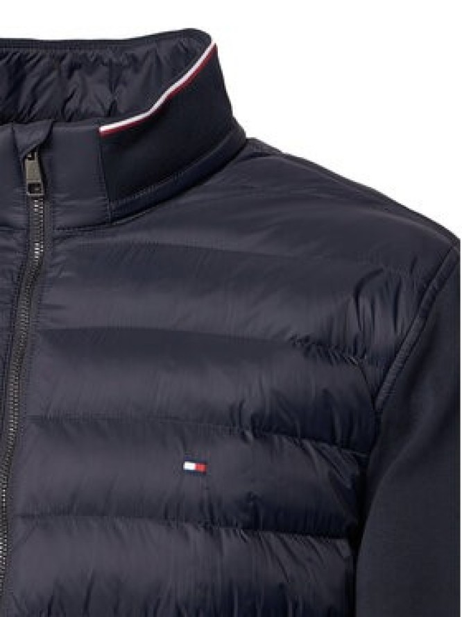 Tommy Hilfiger Kurtka przejściowa Mix Media Ess MW0MW41329 Granatowy Regular Fit