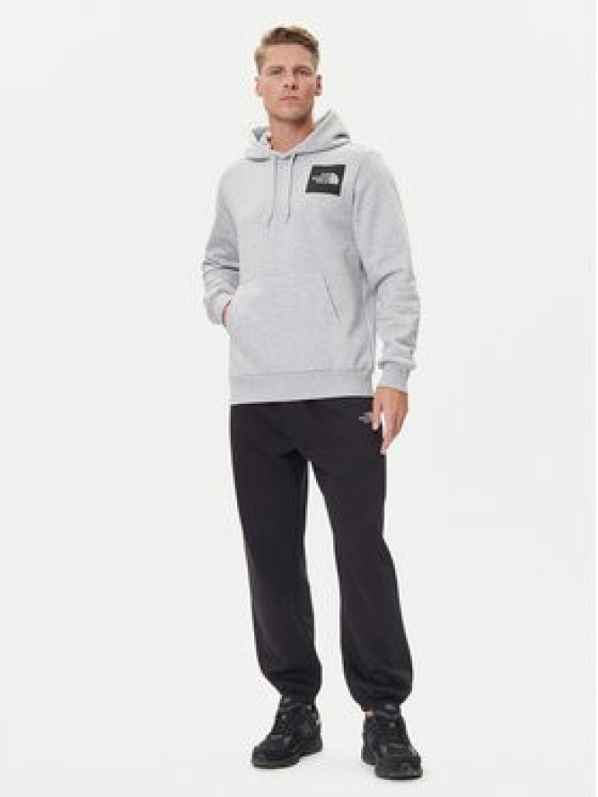 The North Face Bluza Fine NF0A89EU Szary Regular Fit