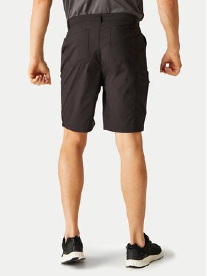 Regatta Szorty sportowe Dalry RMJ305 Czarny Regular Fit