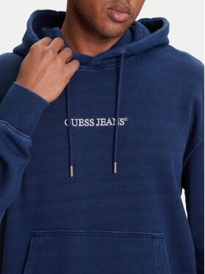 Guess Jeans Bluza M5YQ27 KCXQ1 Granatowy Regular Fit