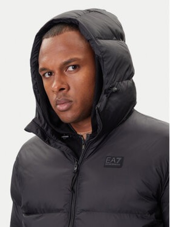 EA7 Emporio Armani Kurtka zimowa 7M000694 AF15956 UC001 Czarny Regular Fit