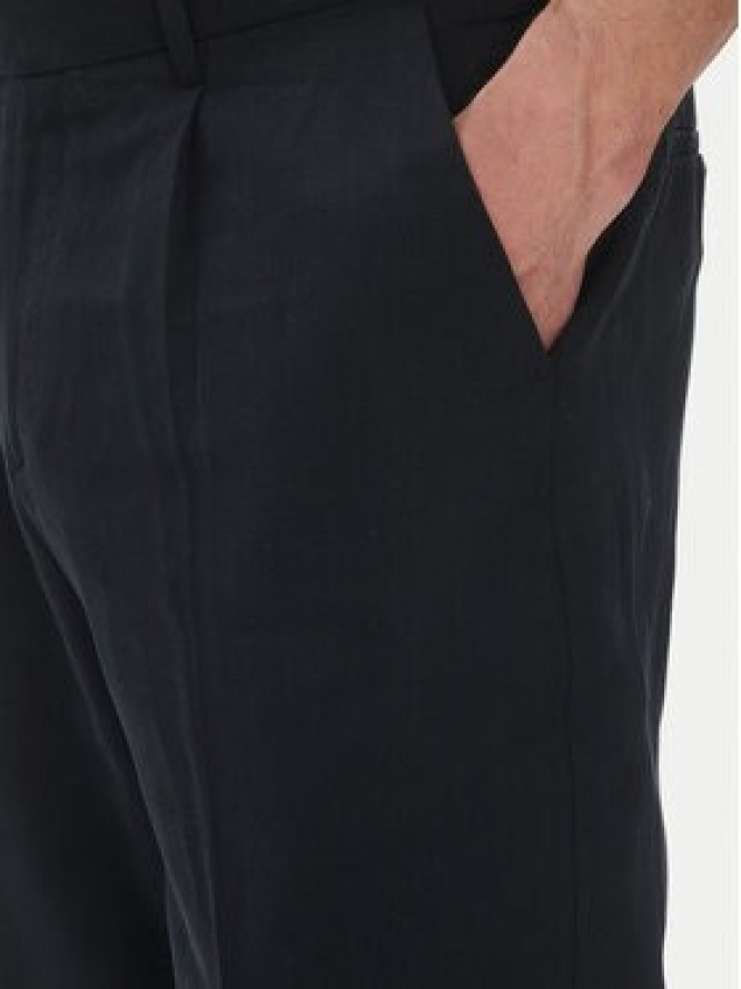 Liu Jo Spodnie materiałowe QF4103 T2682 Granatowy Regular Fit