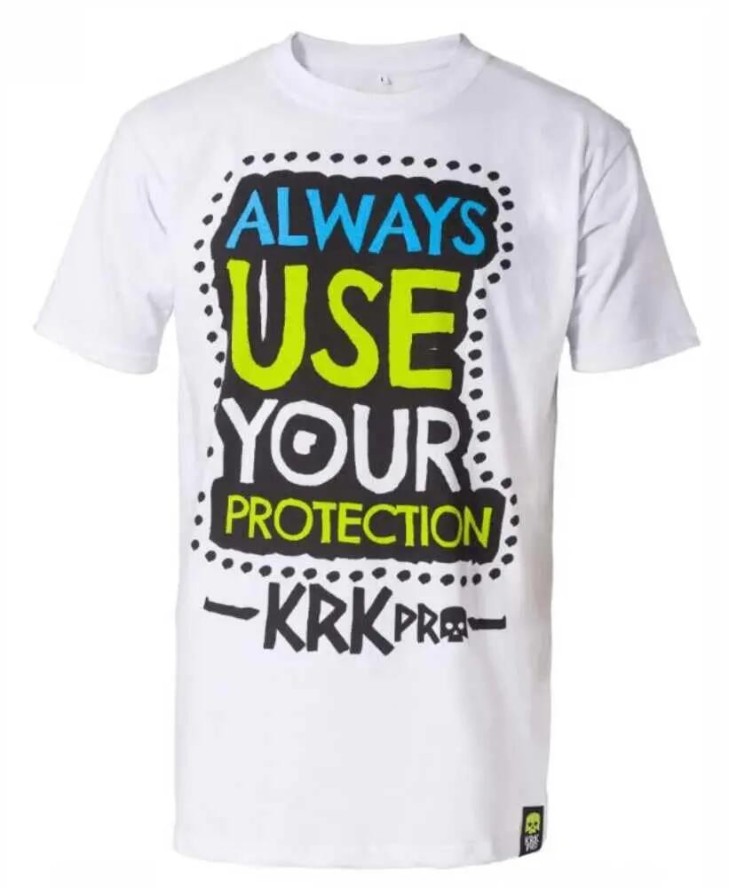 Koszulka męska do BMX, hulajnogi Krkpro Always t-shirt