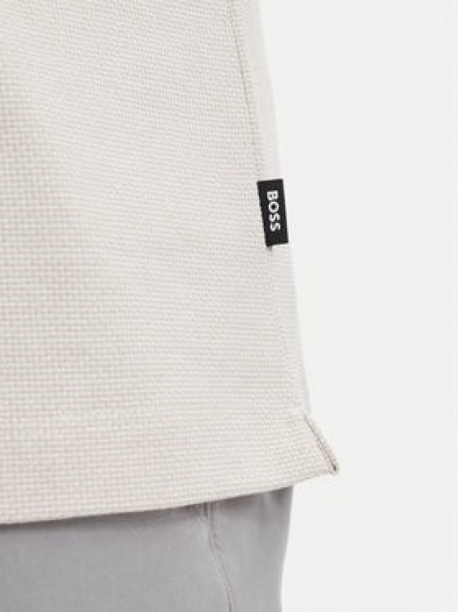 BOSS Koszula H-Powell 102 50560014 Beżowy Regular Fit