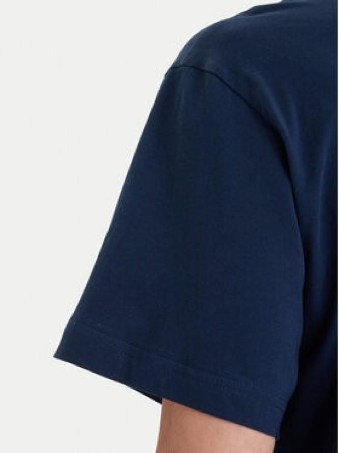 Versace Jeans Couture T-Shirt 80GAHT05 CJ00T Granatowy Regular Fit