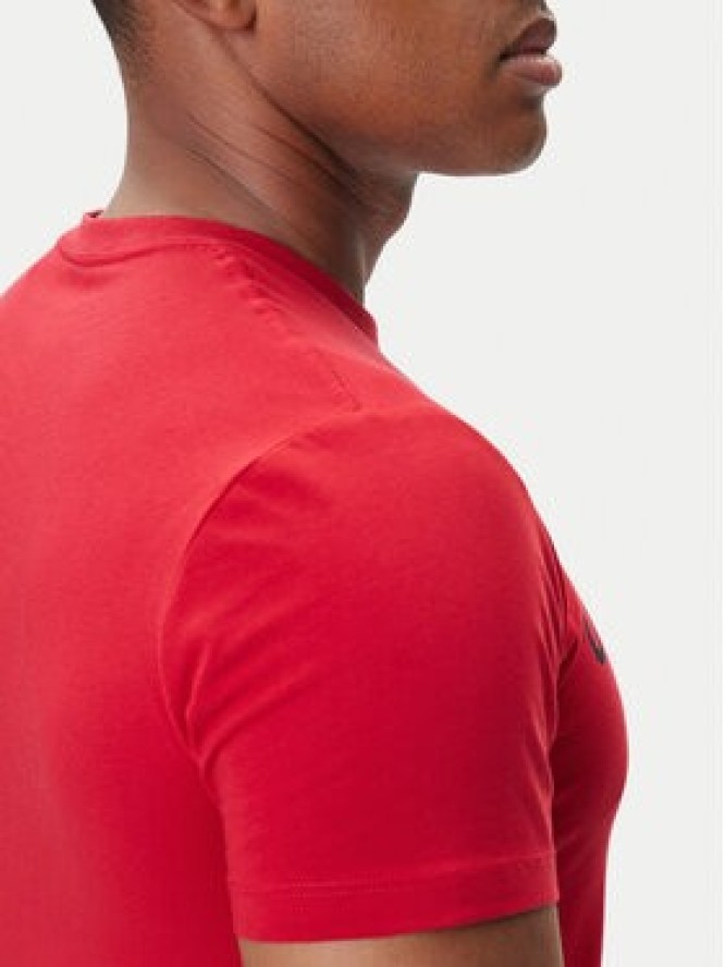 Pepe Jeans T-Shirt Original Stretch N PM5010132 Czerwony Regular Fit