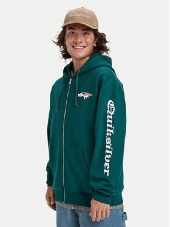 Quiksilver Bluza Old English EQYFT05156 Czerwony Oversize