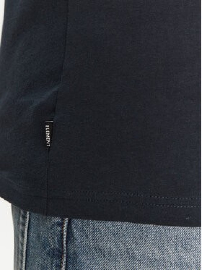 Element T-Shirt ELYZT00490 Granatowy Regular Fit
