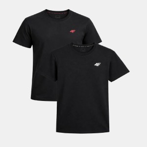 T-SHIRT MĘSKI 4F KOSZULKA ZESTAW KOMPLET 2 SZTUKI TTSHM3341