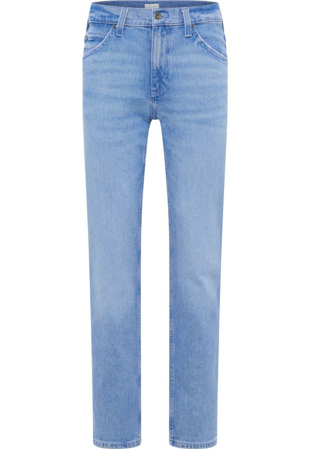 MUSTANG TRAMPER STRAIGHT MĘSKIE SPODNIE JEANSOWE JEANSY DENIM BLUE 1014873 5000 58