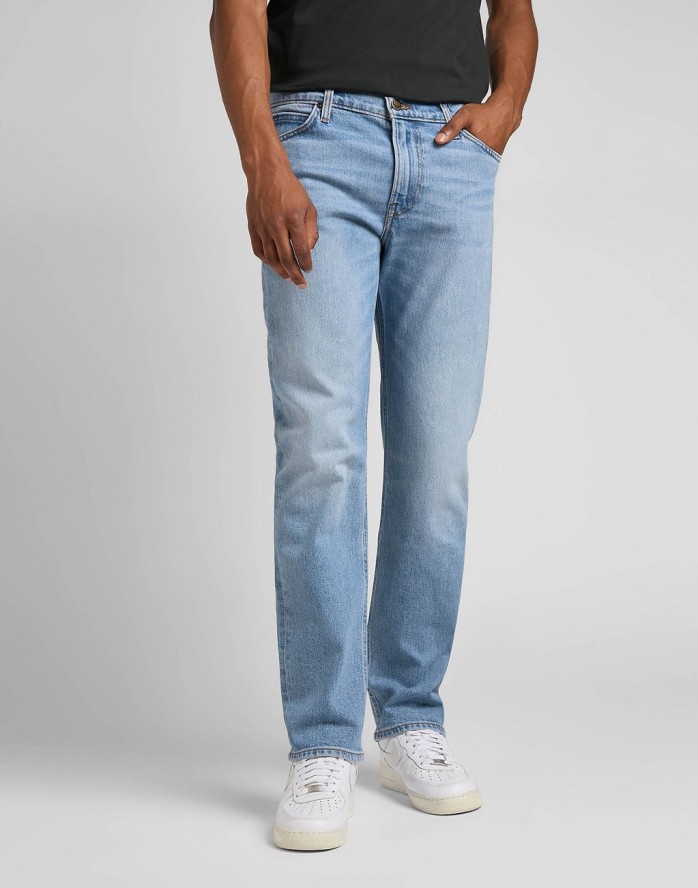 LEE WEST MĘSKIE SPODNIE JEANSOWE JEANSY WORN NEW HILL L70WMWIR 112142552