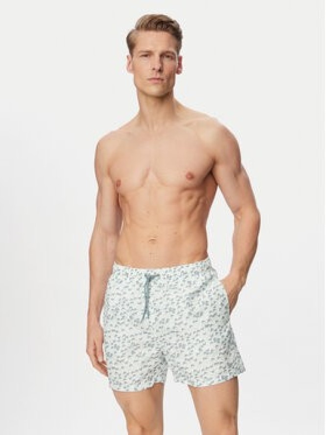 Emporio Armani Szorty kąpielowe EM000583 AF20440 F0027 Niebieski Regular Fit