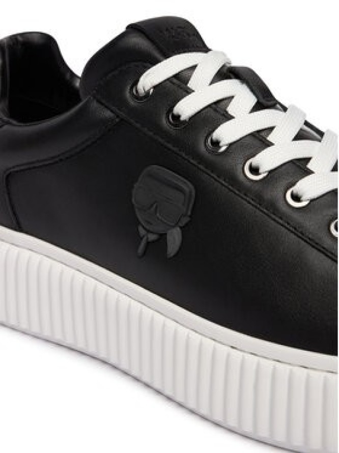 KARL LAGERFELD Sneakersy Kaprika KL24270N Czarny
