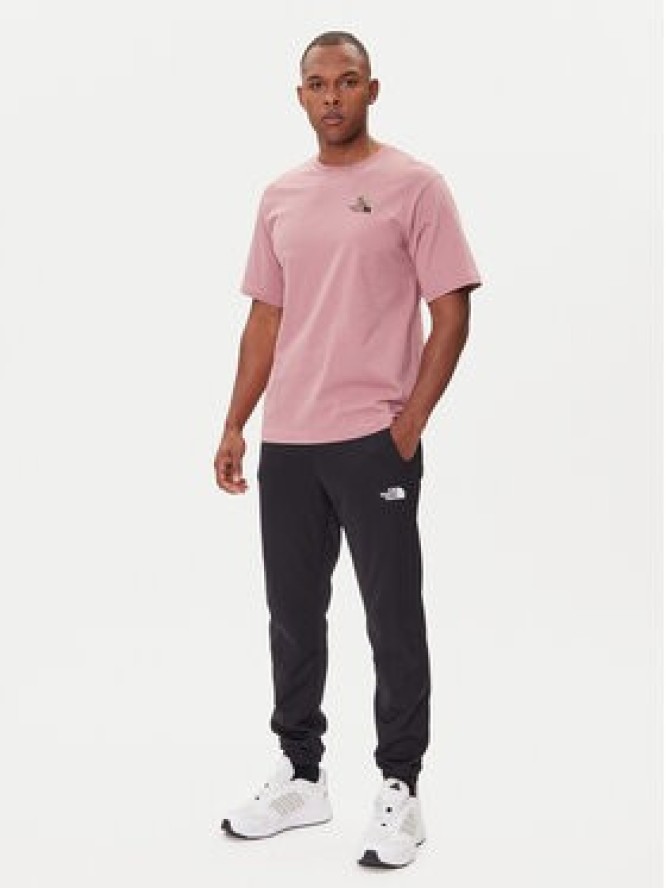 The North Face T-Shirt Dome Flower NF0A8EGX Różowy Relaxed Fit