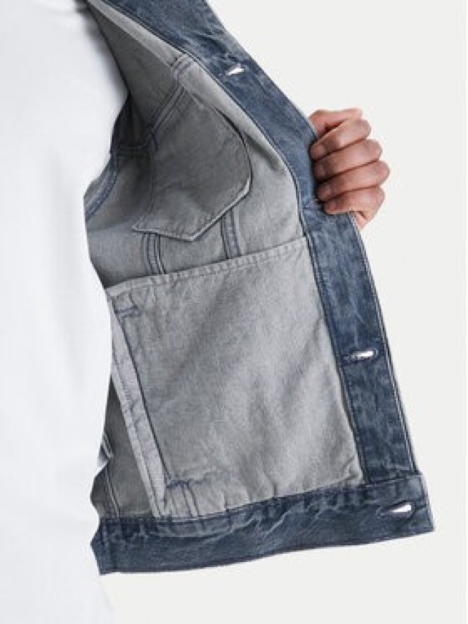 Calvin Klein Jeans Kurtka jeansowa 90s LV04RF723G Szary Regular Fit