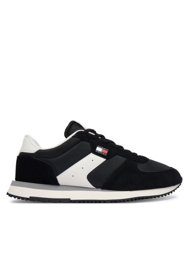 Tommy Jeans Sneakersy Tjm Eva Runner Mix Material EM0EM01737 Czarny