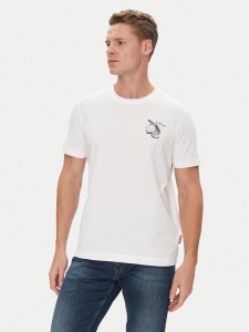 JOOP! Jeans T-Shirt 15 JJJ-64Aariz 30045904 Biały Modern Fit