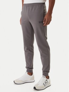 EA7 Emporio Armani Spodnie dresowe 8NPP66 PJVRZ Szary Regular Fit